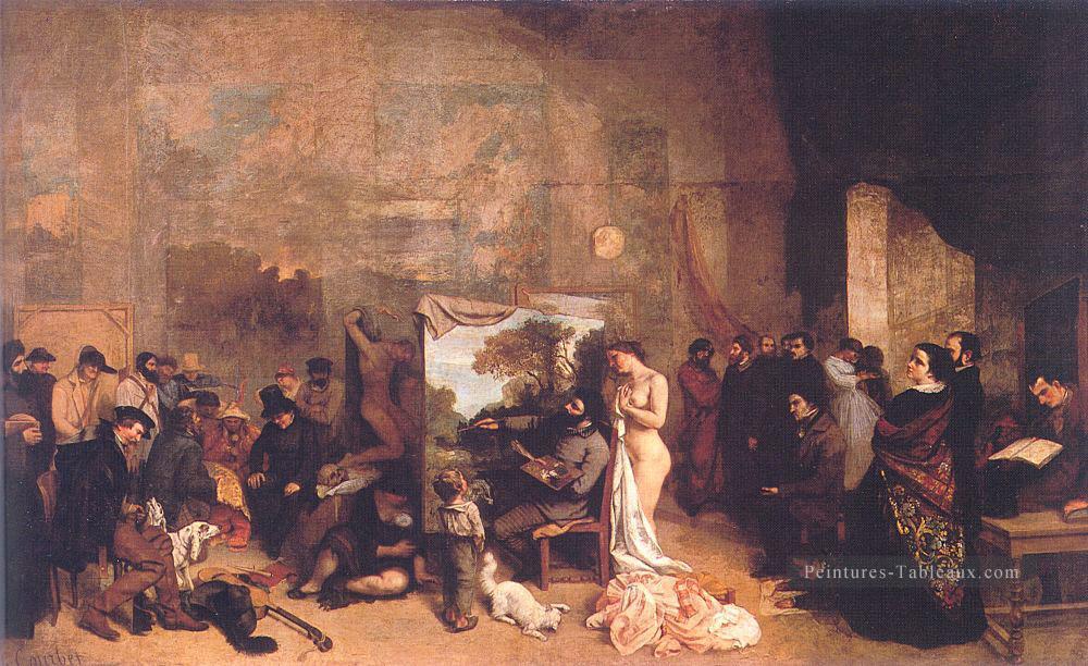 Les peintres Réaliste réalisme peintre Gustave Courbet Peintures à l'huile